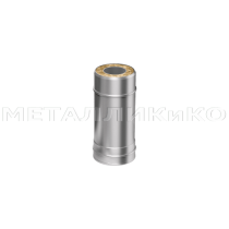 Труба-сэндвич ф115/200 нерж 0,8/ Оц 0,5 КОНД 